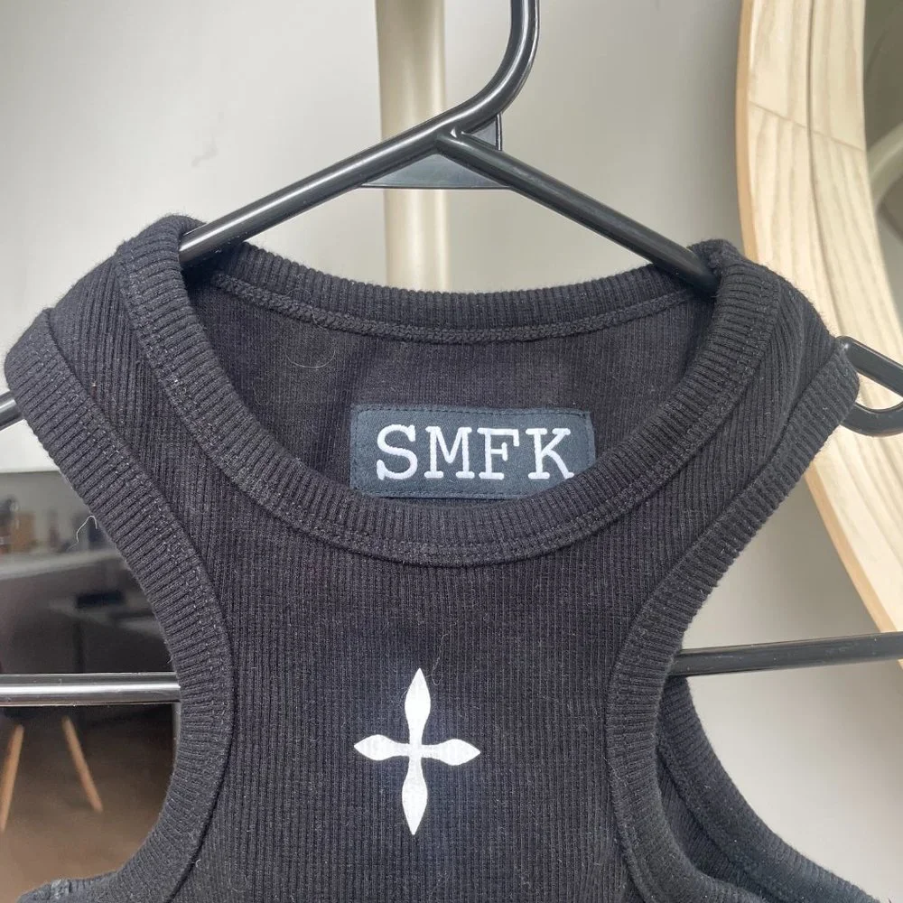 SMFK Black Razor Top - Picture 2 of 3